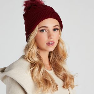 Autumn Shine Rhinestone Beanie