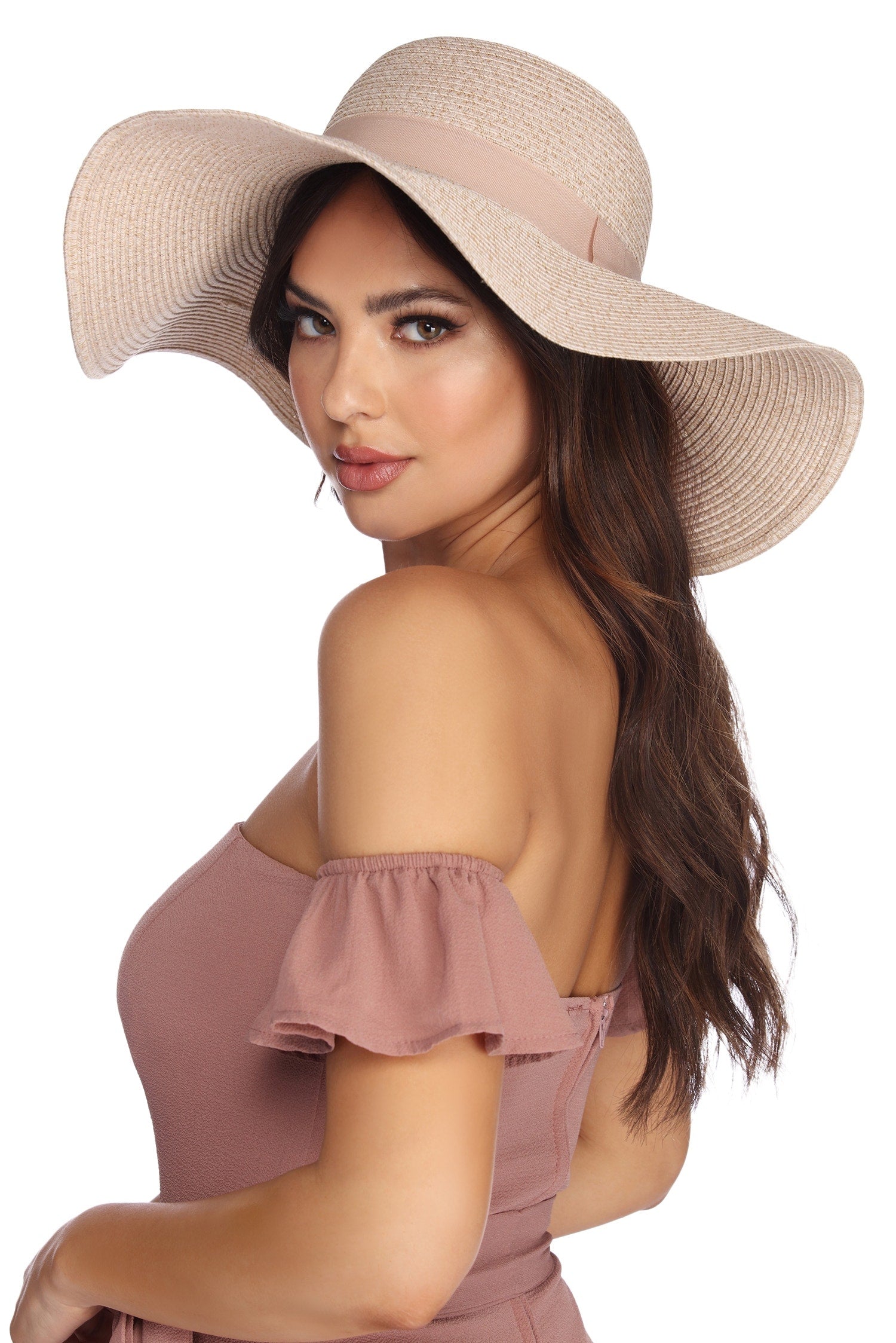 Stylin' Straw Floppy Hat - Image 2