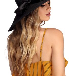 Classically Chic Floppy Derby Hat