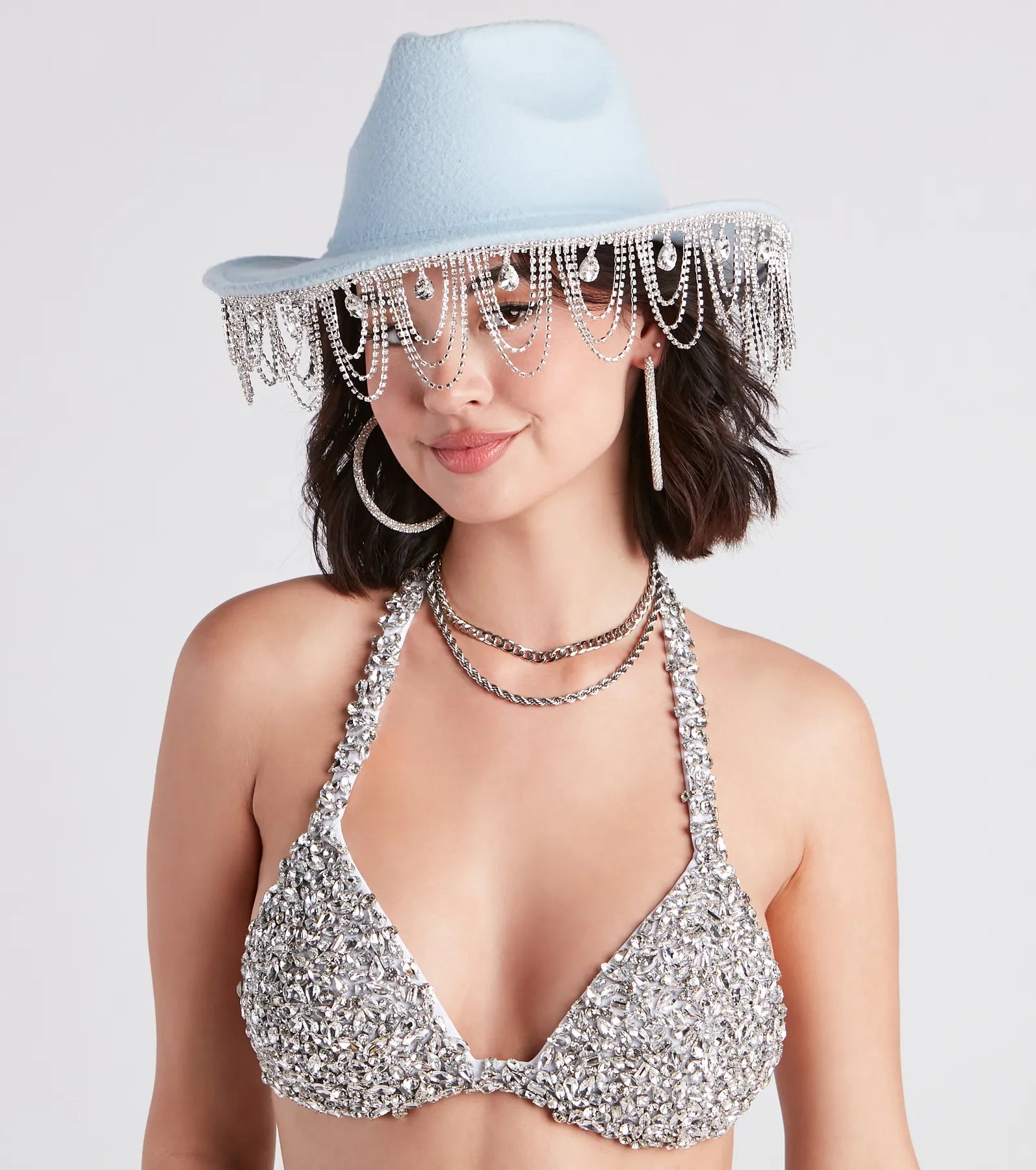 Desert Glam Rhinestone Cowboy Hat - Image 4