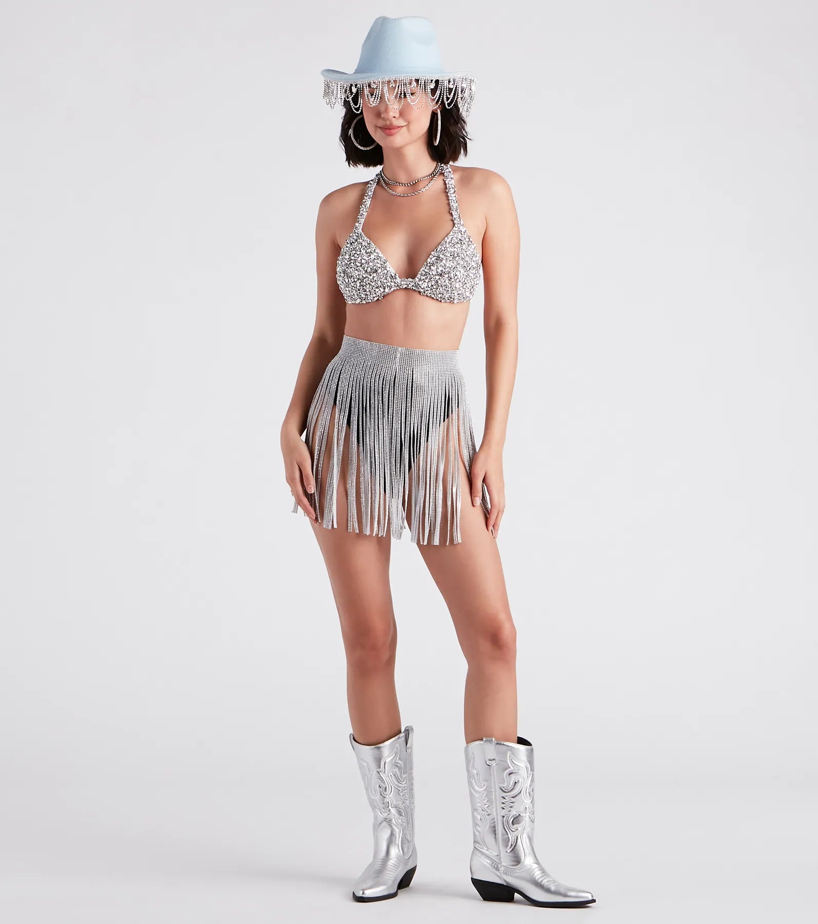 Desert Glam Rhinestone Cowboy Hat - Image 5