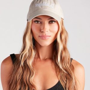 Tequila Shot Time Embroidered Baseball Cap