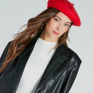 Parisian Girlie Wool Beret