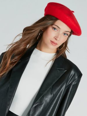 Parisian Girlie Wool Beret