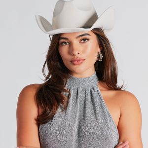 Galloping Glam Rhinestone Cowboy Hat