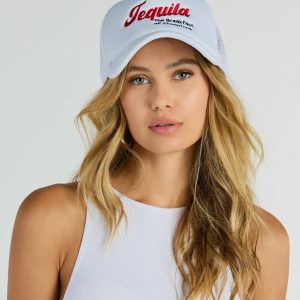 Tequila The Breakfast Of Champions Trucker Hat
