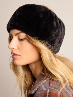 Cozy Impression Faux Fur Head Wrap