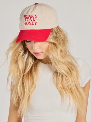 Honky Tonk Honey Two-Tone Baseball Cap