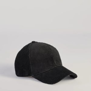 Sporty Luxe Corduroy Baseball Cap