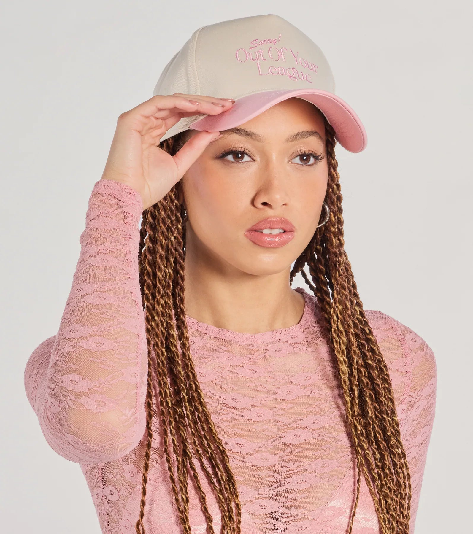 Sorry Out Of Your League Baseball Cap - Image 4