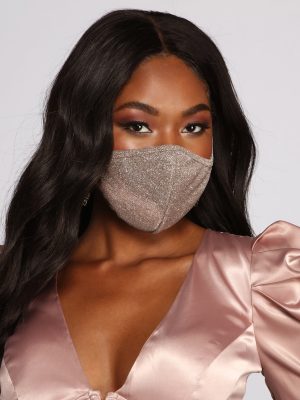 Glam Glitter Face Mask