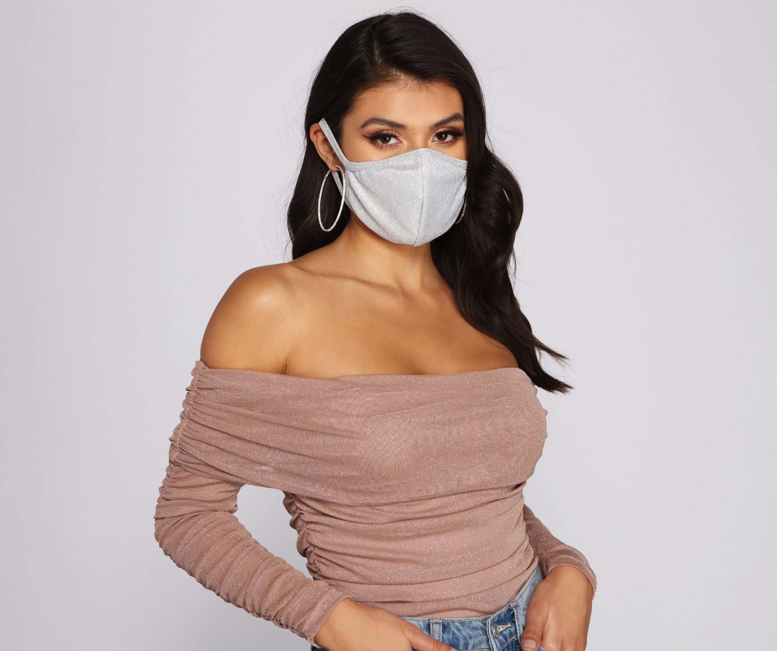 Glam Glitter Face Mask - Image 5