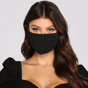 Glitter Face Mask