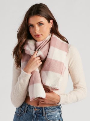 Autumn Chill Buffalo Plaid Scarf