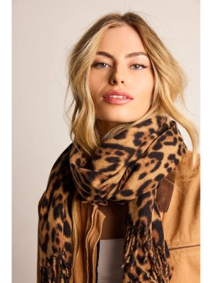 Fierce And Fab Leopard Print Scarf