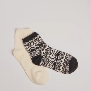 Cozy Fair Isle Two-Pack Socks