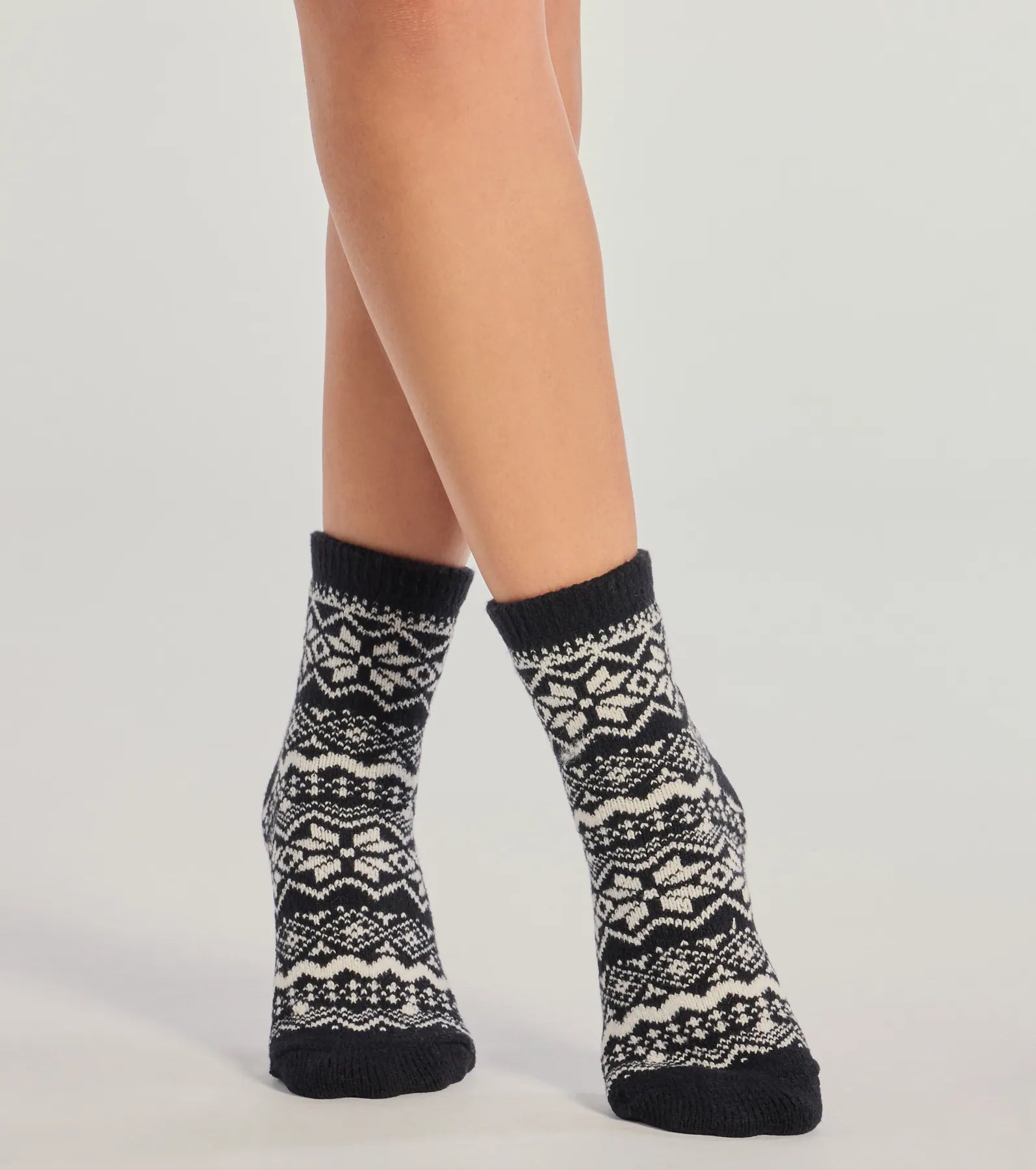 Cozy Fair Isle Two-Pack Socks - Image 2