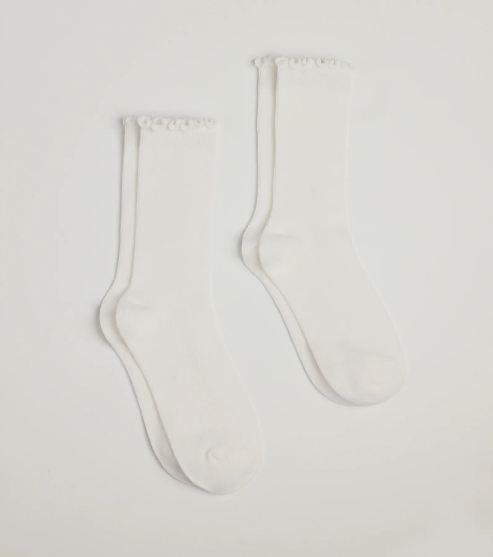 Perfect Set Two-Pack Ruffle Trim Socks - Image 5