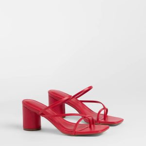 So Much Personality Strappy Block Heels