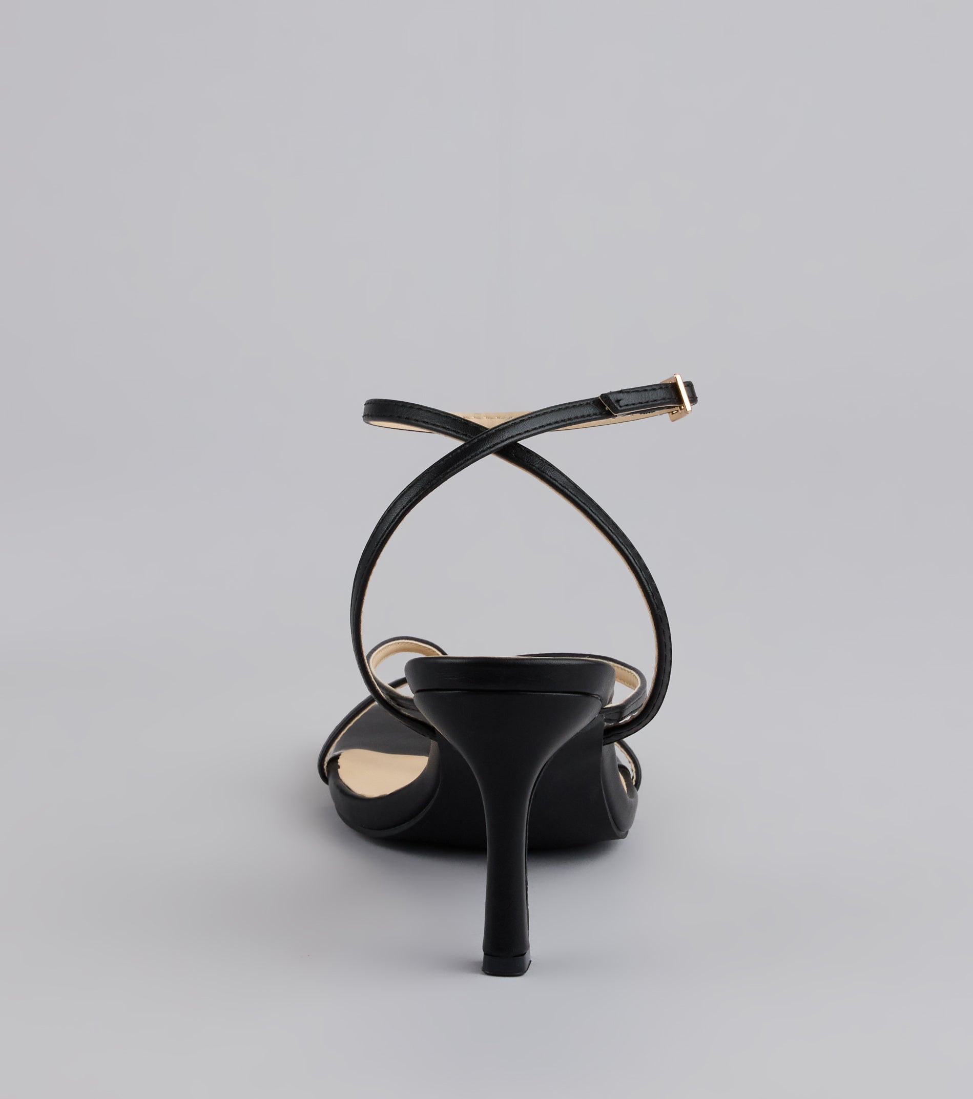 Strut Factor Thong Strappy Stiletto Heels - Image 4