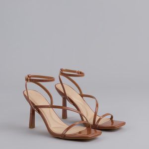 Afterparty RSVP Strappy Stiletto Heels