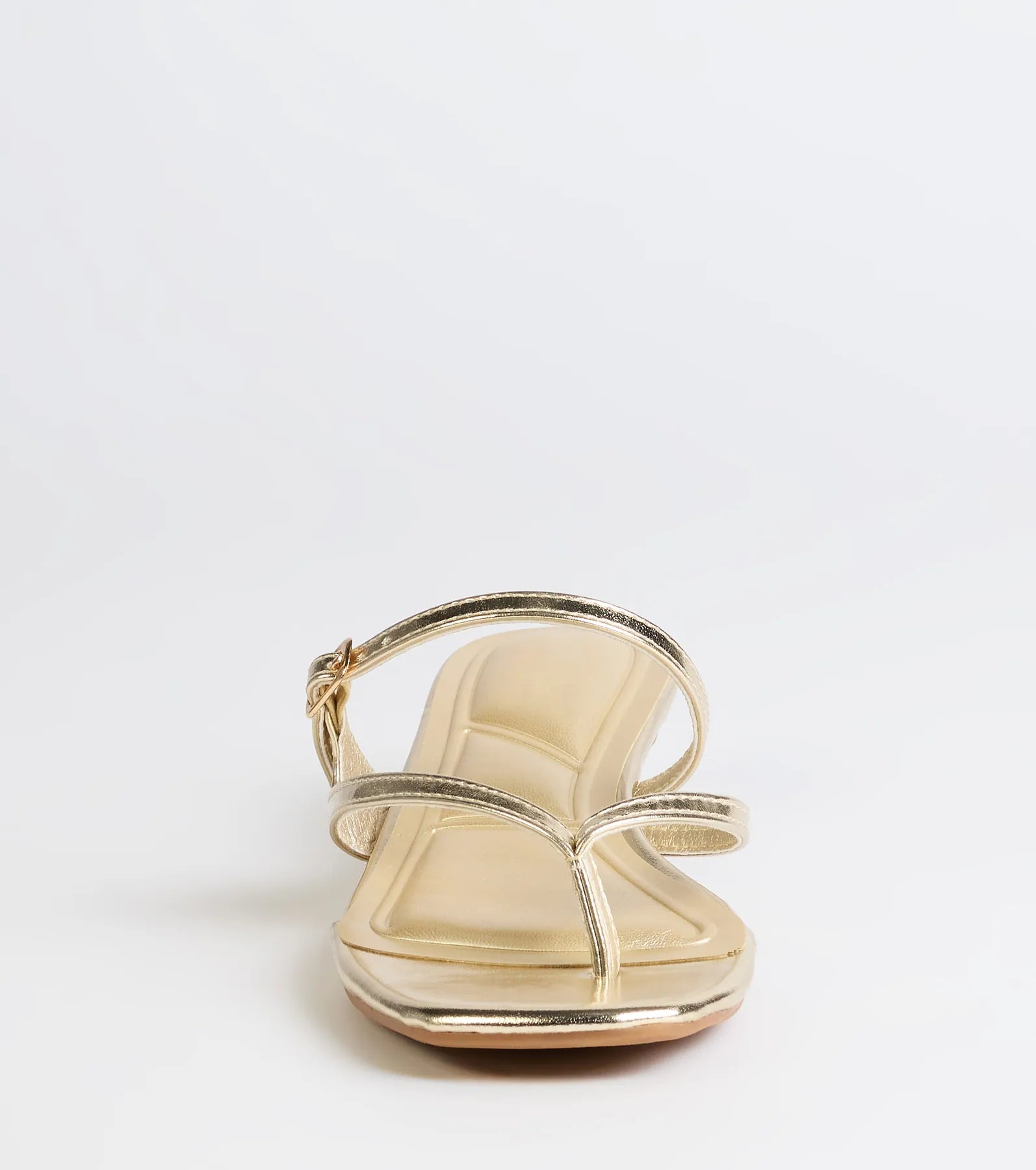 Chic Trend Thong Strap Kitten Heel Mules - Image 11