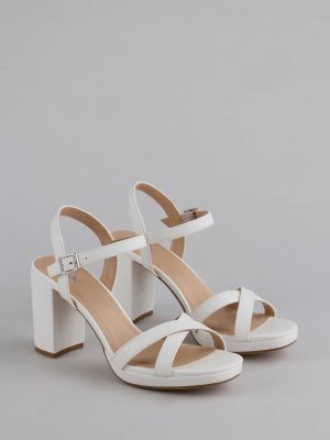 Simplistic Perfection Platform Block Heels