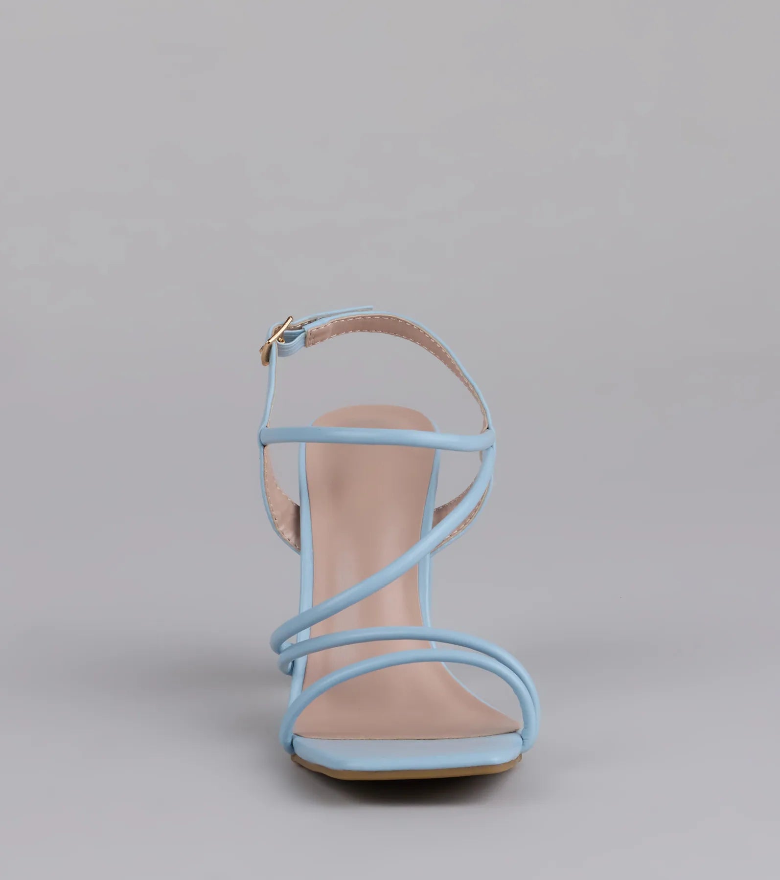 Flirt Mode Activated Strappy Block Heels - Image 7