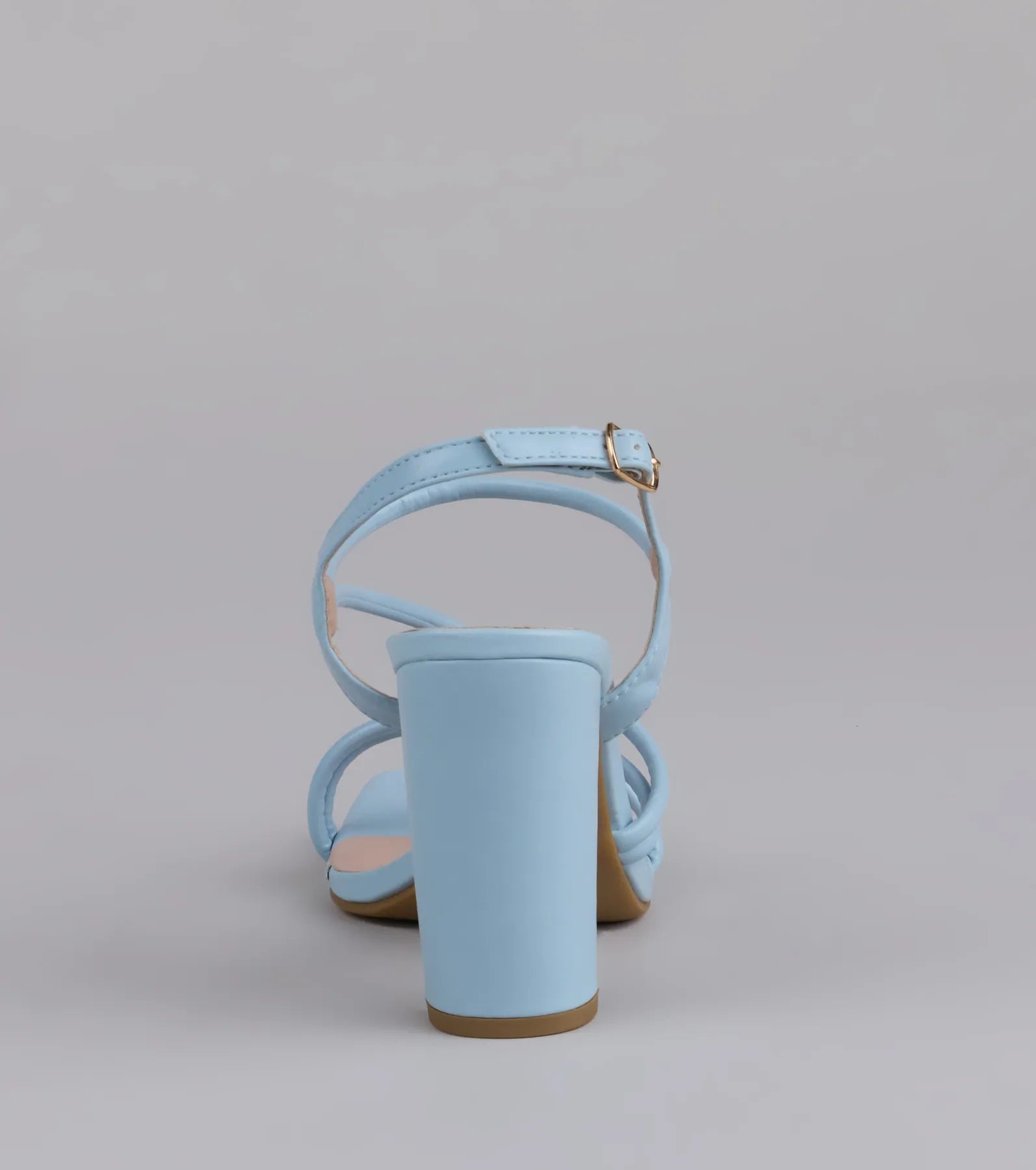 Flirt Mode Activated Strappy Block Heels - Image 8