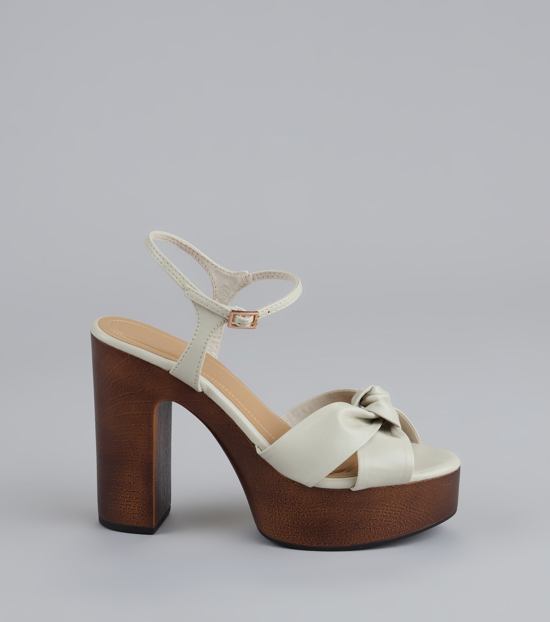Rise Above Platform Block Heels - Image 2