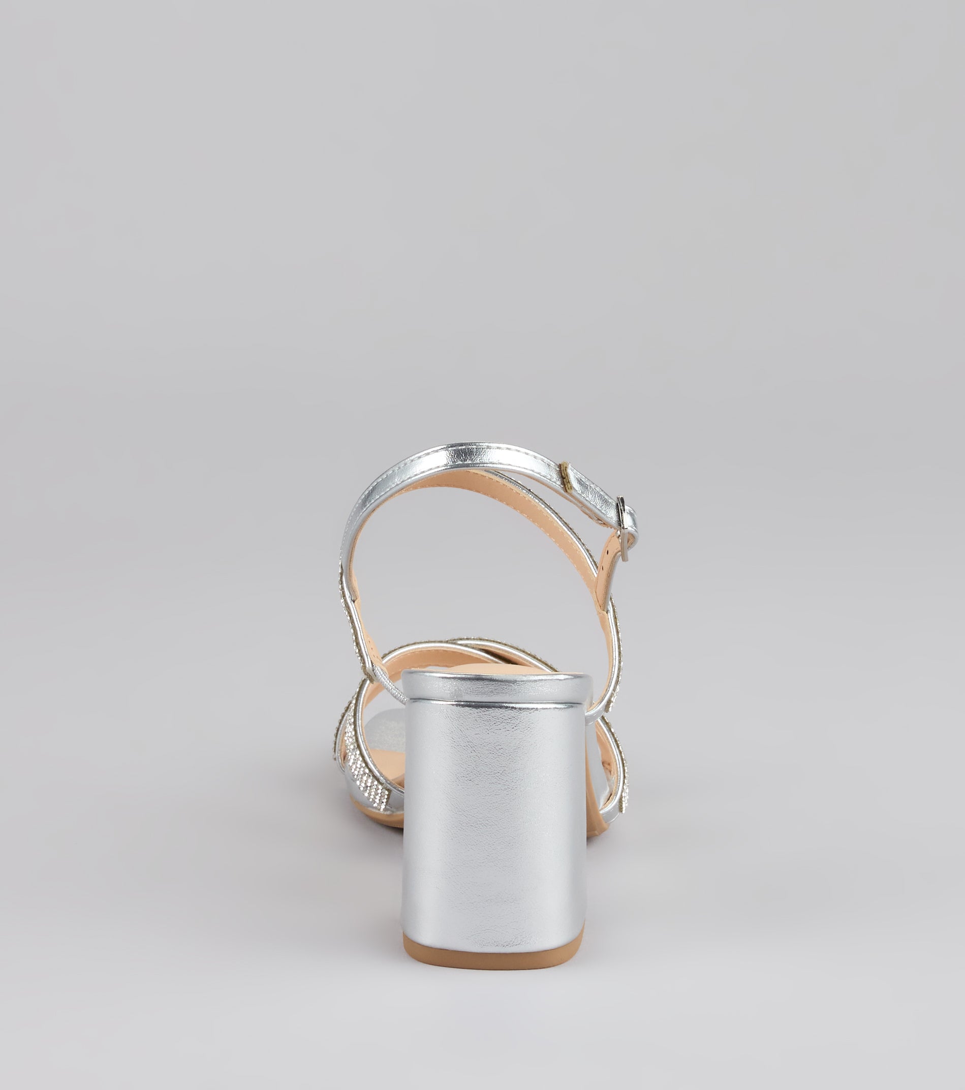 Night Luxe Rhinestone Block Heels - Image 12