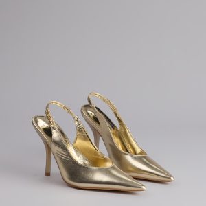 After Hours Patent Slingback Heels
