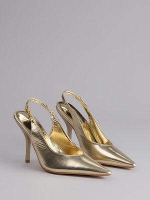 After Hours Patent Slingback Heels