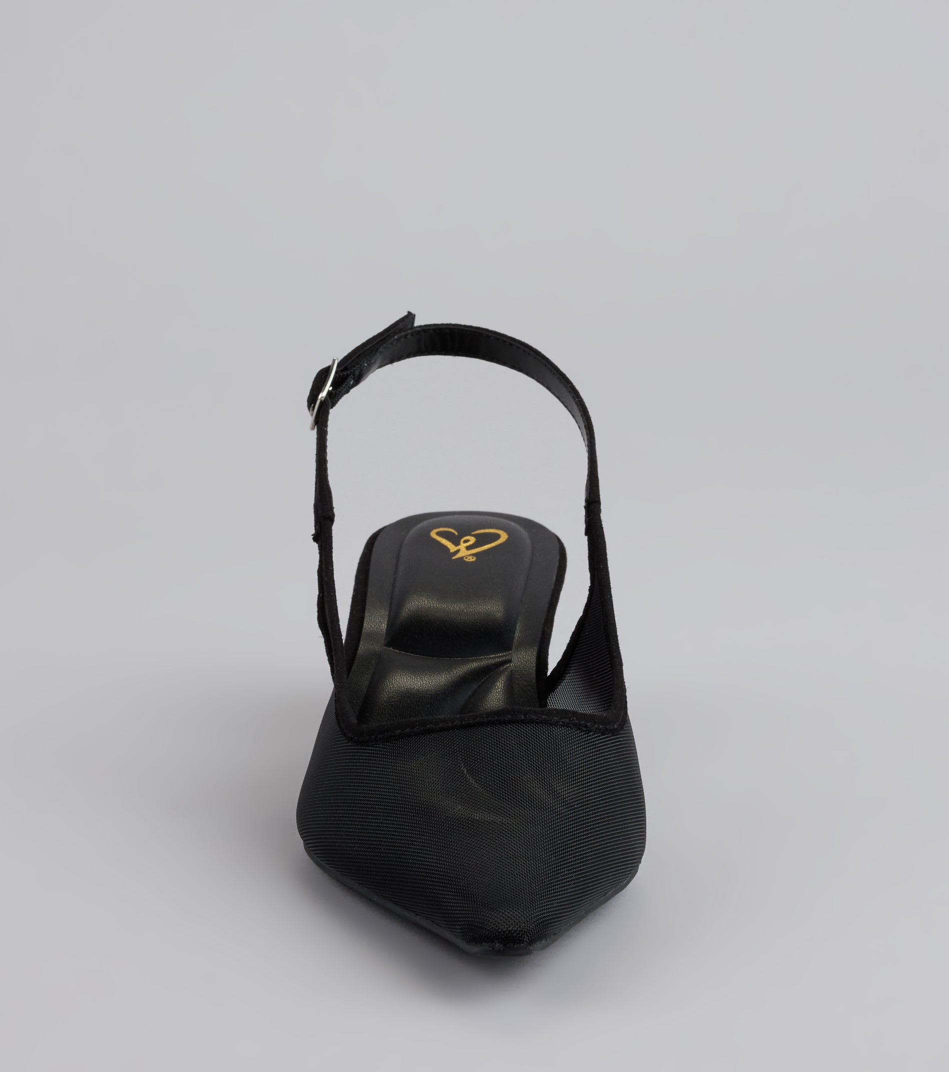 Double Take Mesh Sling-Back Pumps - Image 3