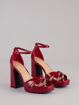 Weekend Glam Platform Block Heels