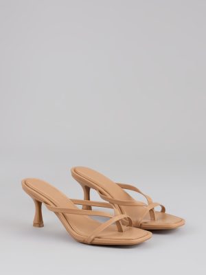Sips And Sunshine Strappy Thong Mules