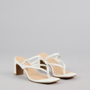 Strap In Thong Buckle Mules