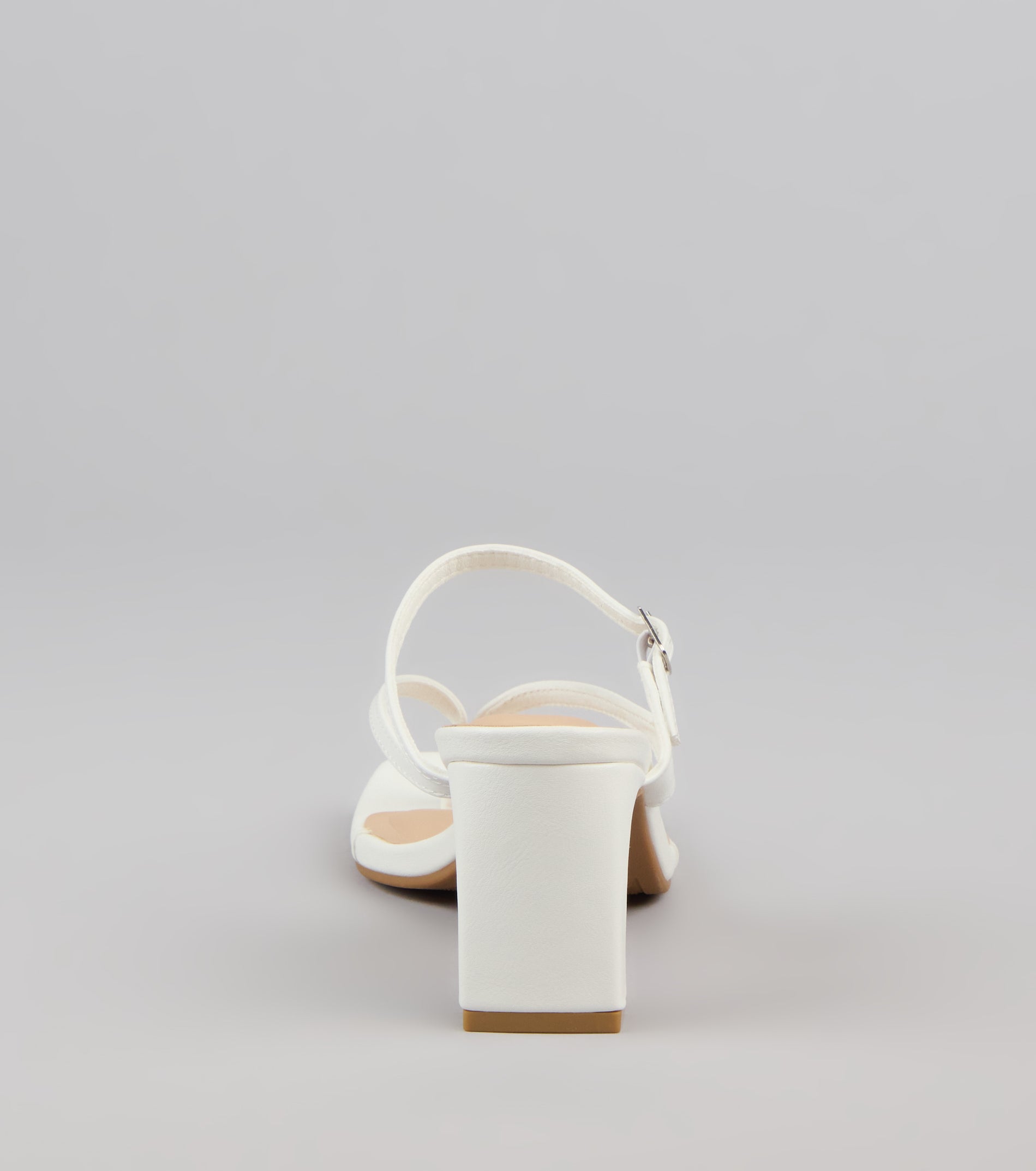 Strap In Thong Buckle Mules - Image 4