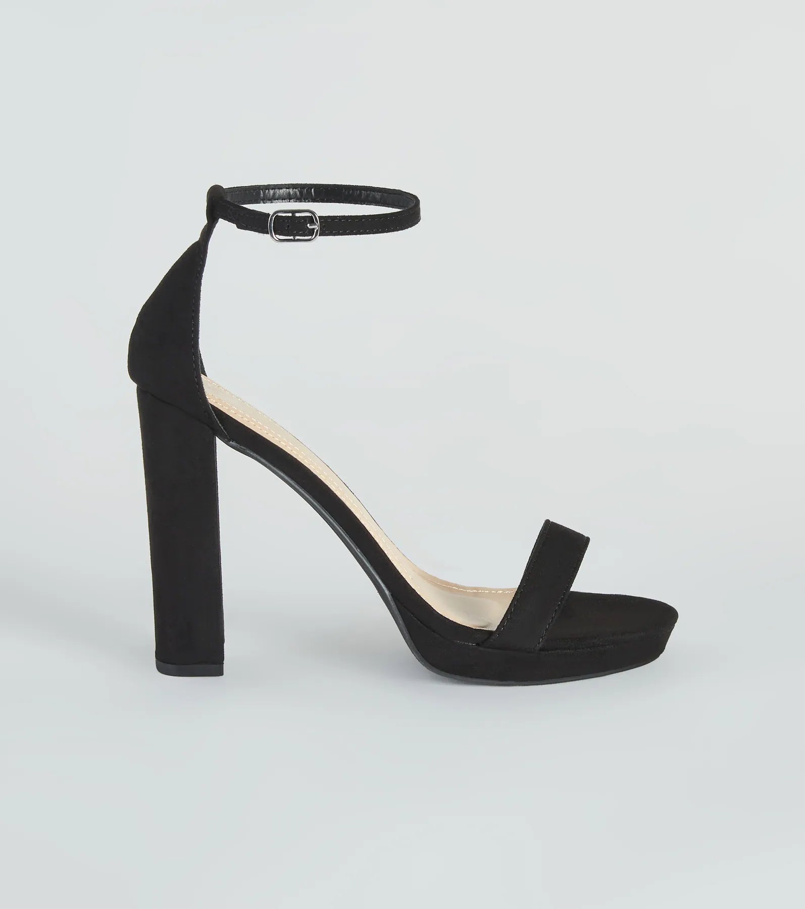 Essential Suede Platform Heels - Image 2