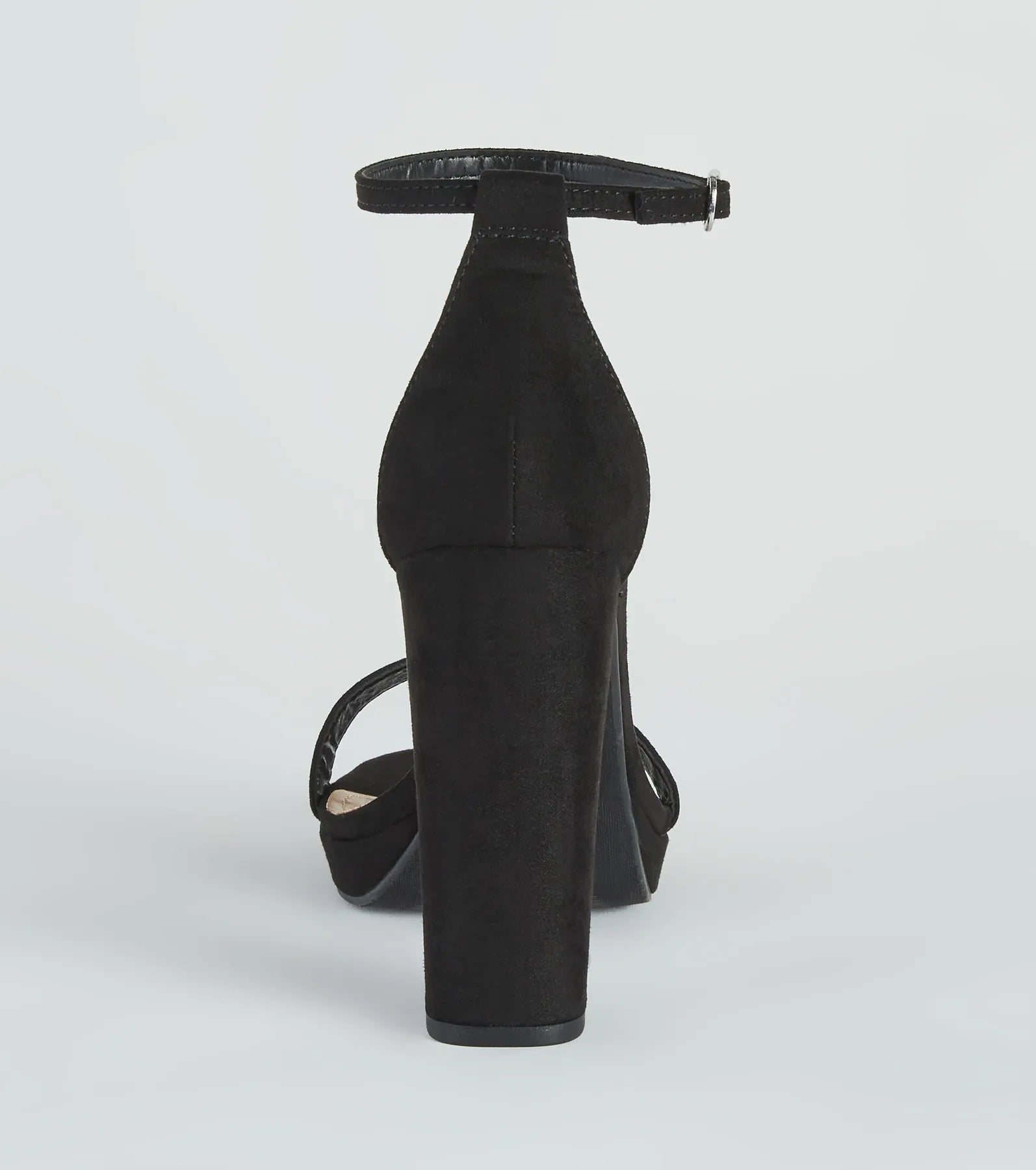 Essential Suede Platform Heels - Image 4