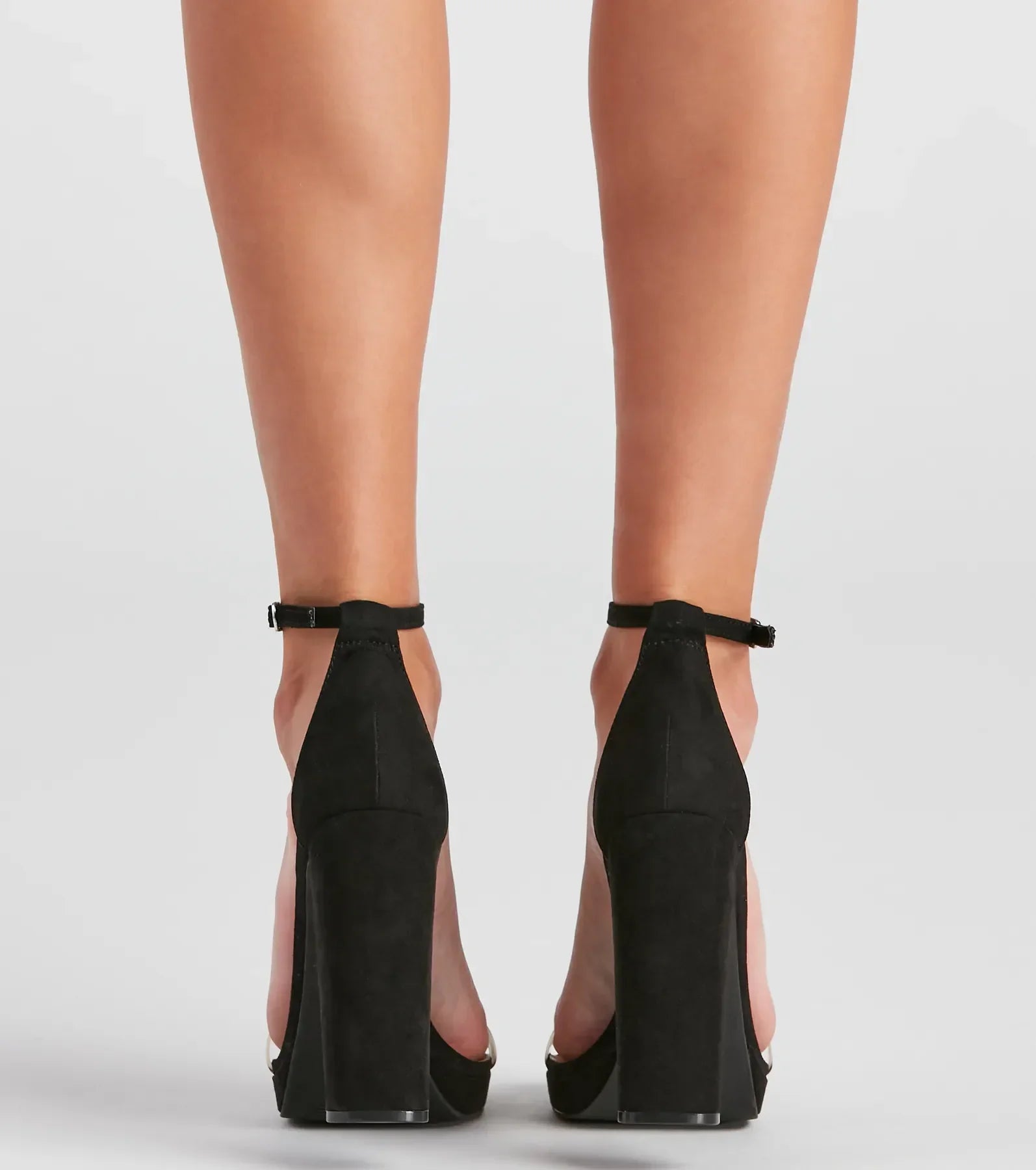 A Chic Look Platform Block Heels - Image 8