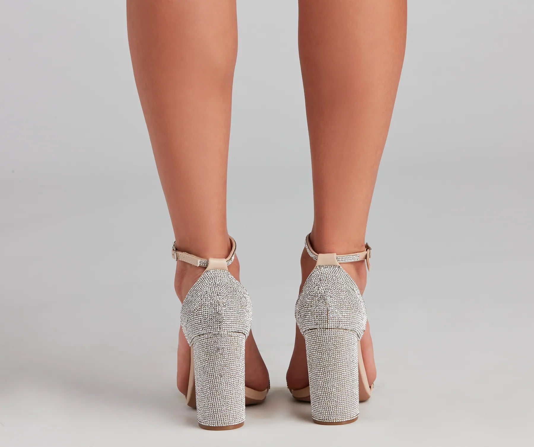 Step Out And Sparkle Block Heels - Image 4