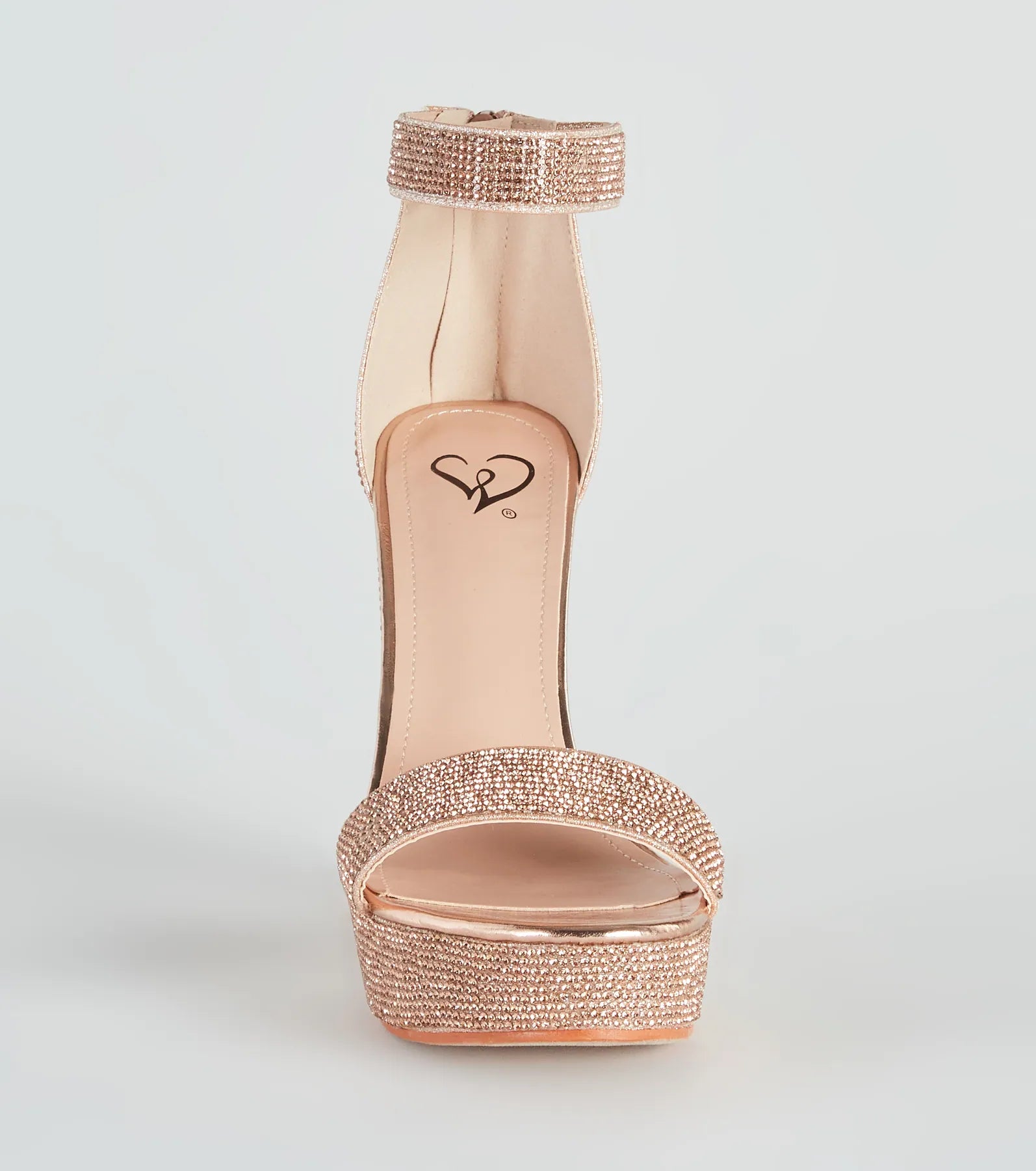 Stroke Of Midnight Rhinestone Heels - Image 3