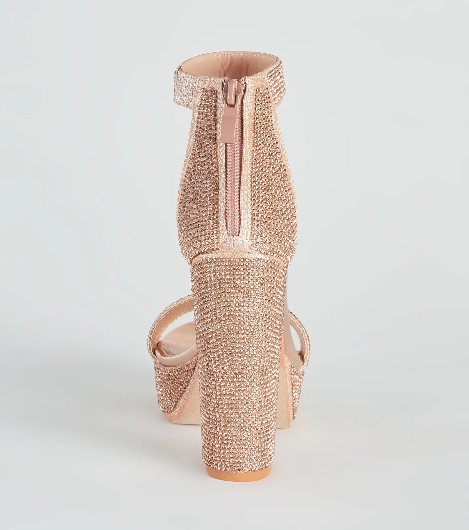 Stroke Of Midnight Rhinestone Heels - Image 4