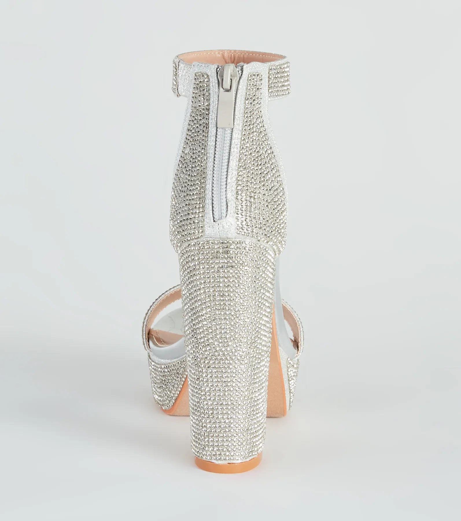 Stroke Of Midnight Rhinestone Heels - Image 8