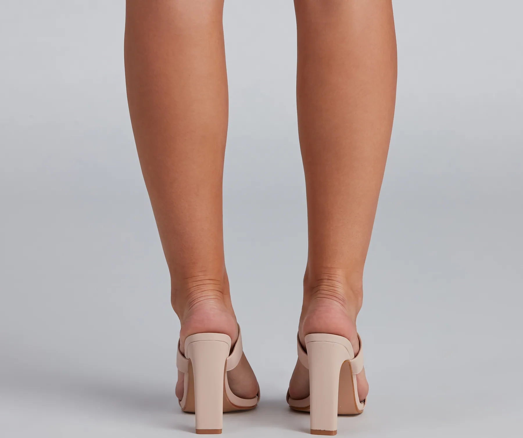 Class Act Nubuck Block Heel Mules - Image 8