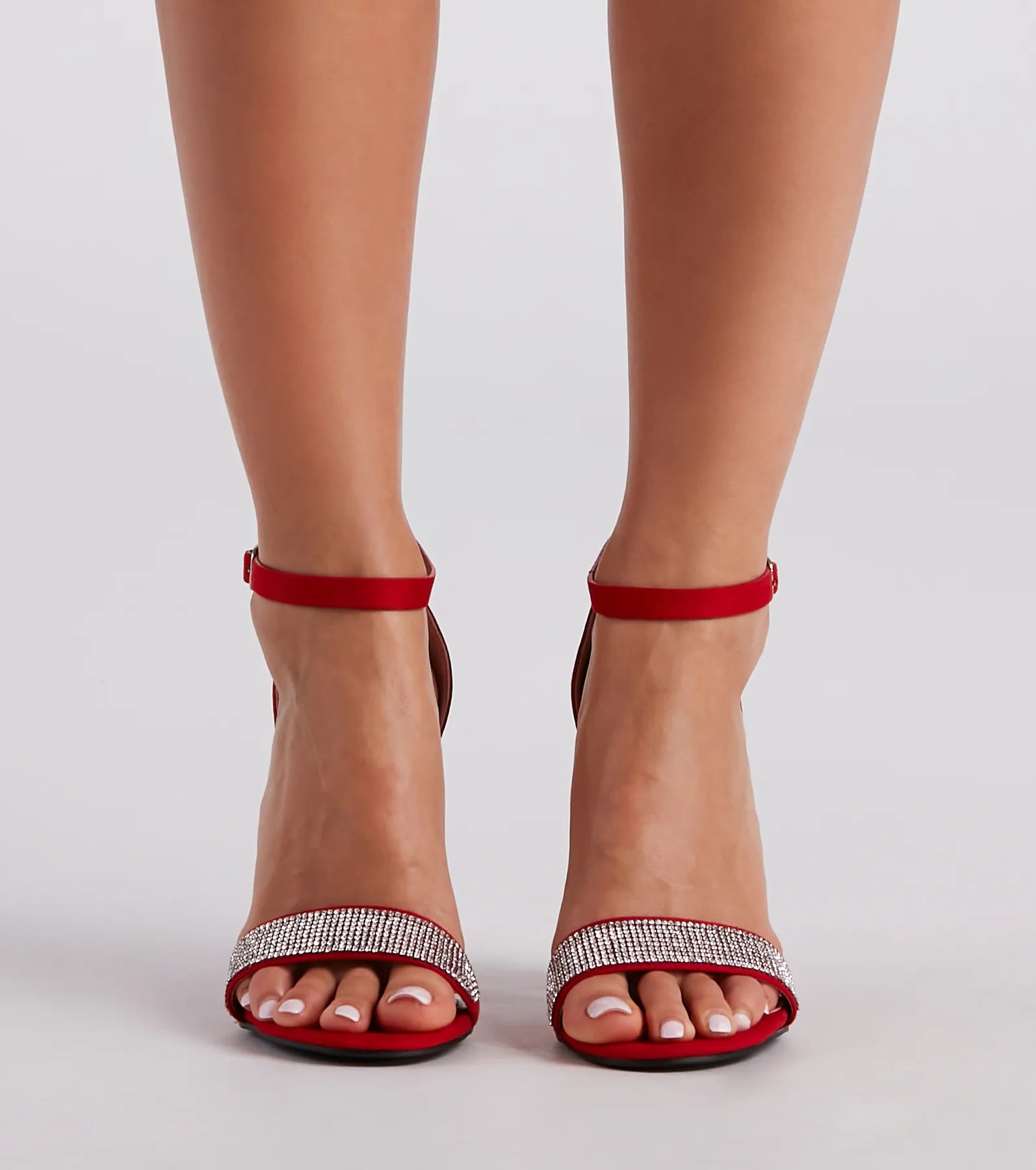 A Little Dazzle Rhinestone Heels - Image 2