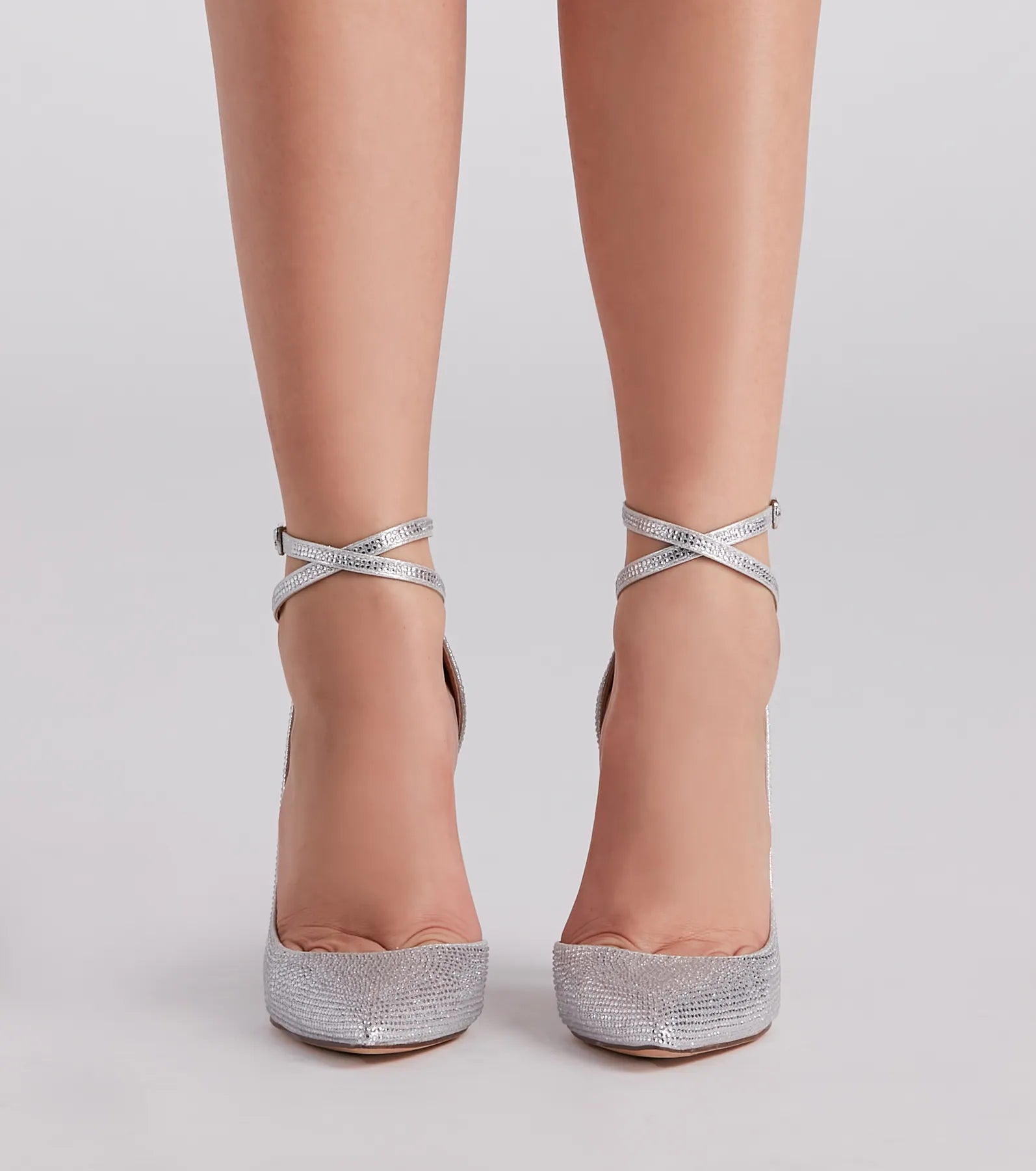 Bring The Sparkle Rhinestone Pumps - Image 2