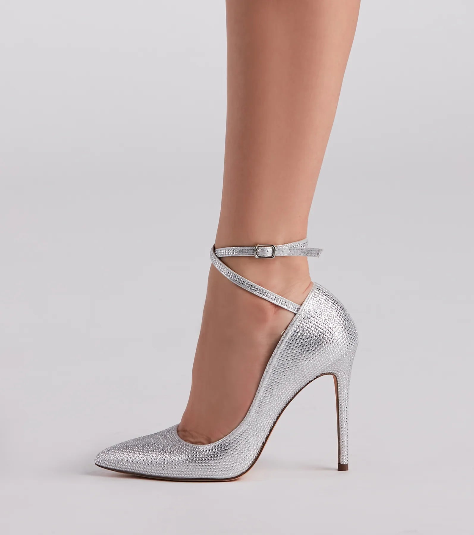Bring The Sparkle Rhinestone Pumps - Image 3