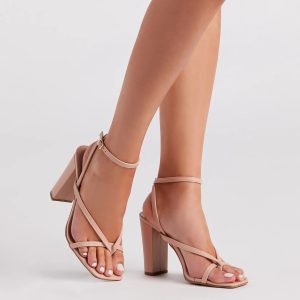 Keep It Eye-Catching Strappy Heels